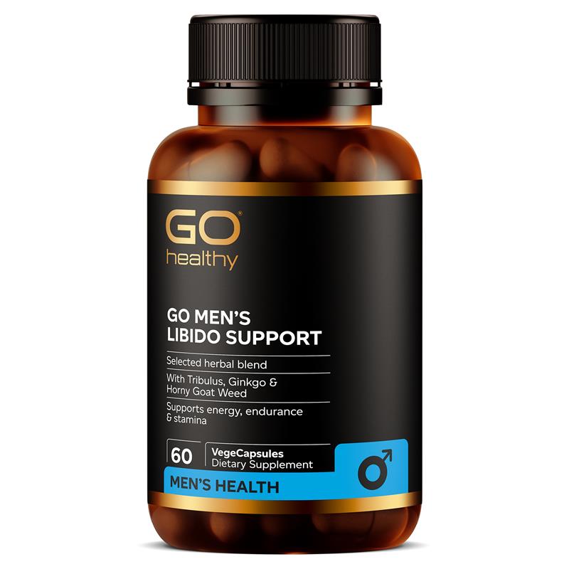 Go Healthy Men’s Libido Support 紐西蘭高之源，男性活力膠囊 60粒