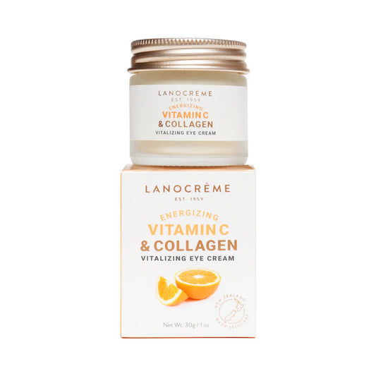 Lanocreme Vitamin C & Collagen Vitalizing Eye Cream 紐西蘭蘭儂 維他命Ｃ膠原蛋白活力亮白眼霜 30g