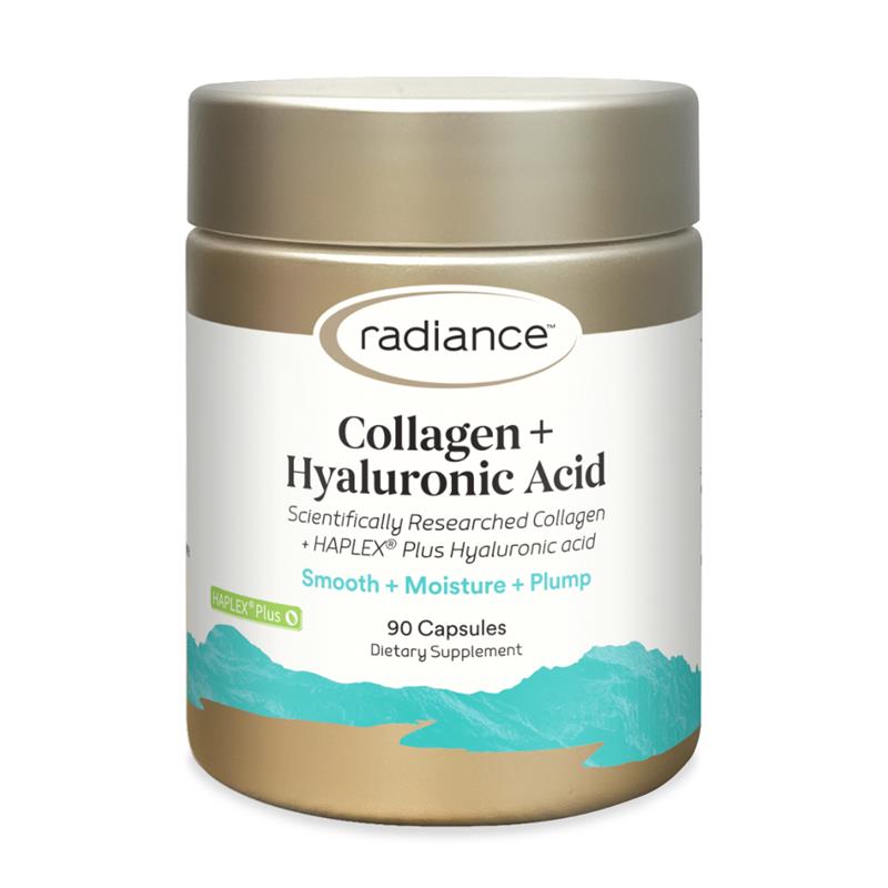 Radiance Collagen + Hyaluronic Acid 紐西蘭膠原蛋白+玻尿酸膠囊 90粒