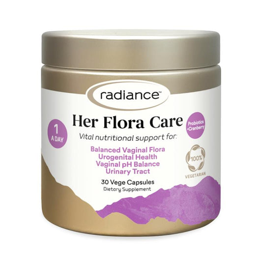 Radiance Her Flora Care 紐西蘭 女性私密益生菌+蔓越莓膠囊 30粒