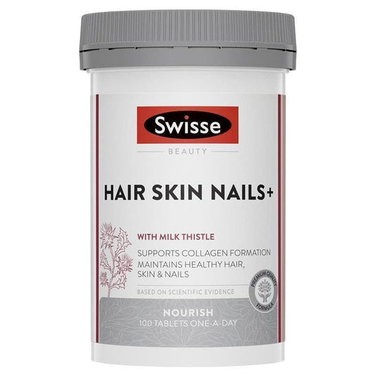 ShopJoyNZ - Swisse Hair Skin Nail+ 美容養顏膠原蛋白片 100粒