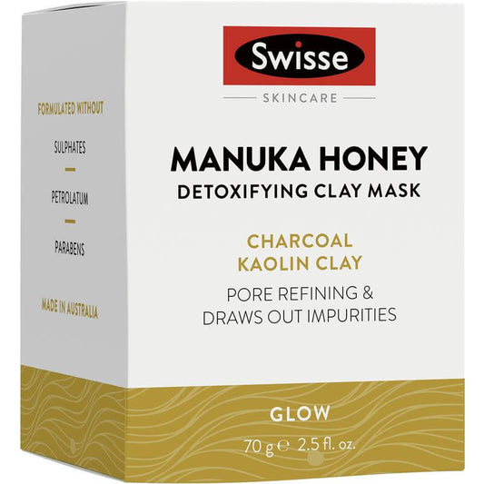 ShopJoyNZ - Swisse Manuka Honey Clay Mask 澳洲，麥蘆卡蜂蜜淨化面膜 70g