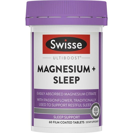 ShopJoyNZ - Swisse Magnesium Sleep 鎂助眠 睡眠膠囊 60粒