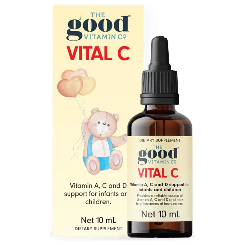 The Good Vitamin Co Vital C 紐西蘭 嬰幼兒兒童維生素滴劑 10ml