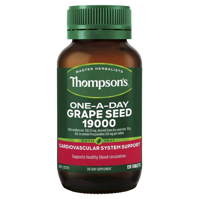 Thompson's 紐西蘭湯普森 葡萄籽精華 19000mg 120粒 產品圖