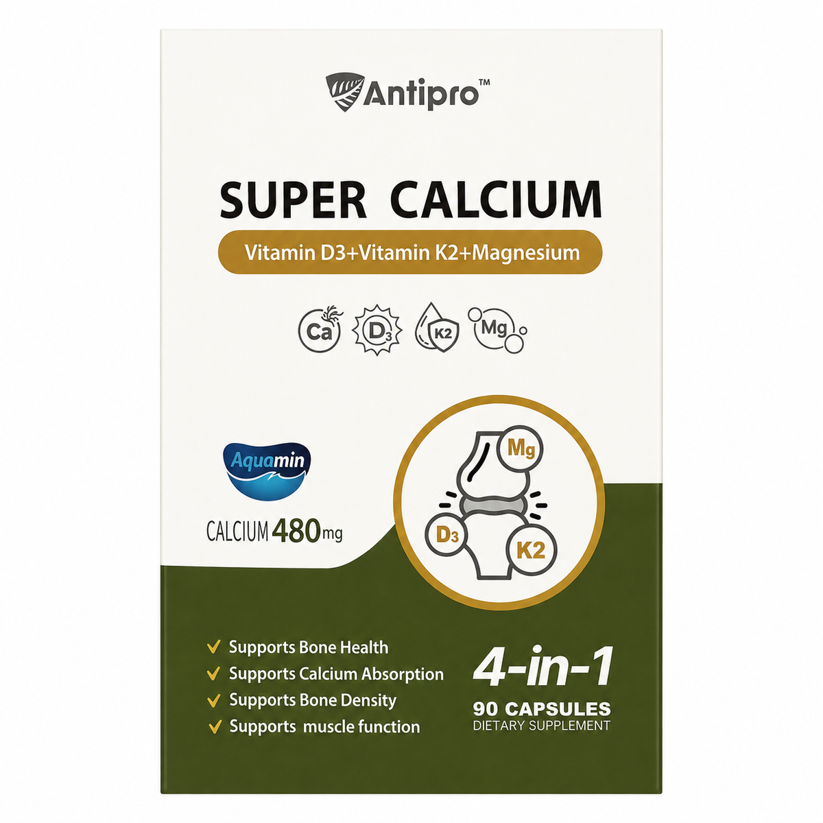 Antipro 超級補充鈣 90粒 產品圖
