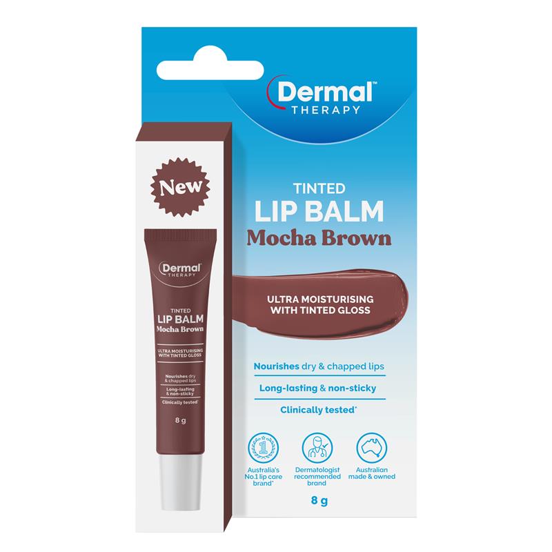Dermal Therapy摩卡棕潤色護唇膏 8g 產品圖