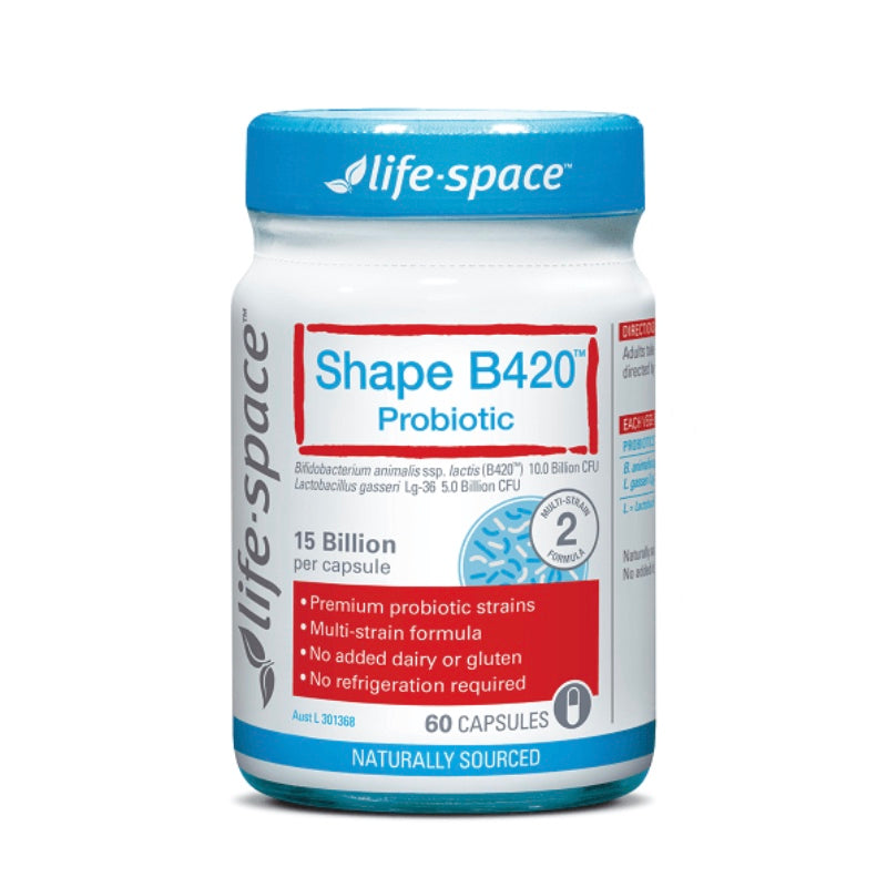 ShopJoyNZ - Life Space Shape B420 澳洲 B420塑身益生菌膠囊 60粒