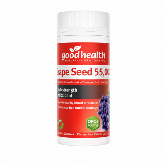 Good Health 紐西蘭好健康，葡萄籽膠囊 55000mg，90粒 產品圖