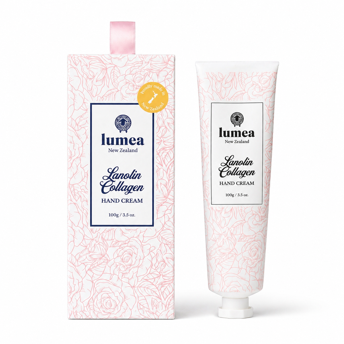 Lumea 紐西蘭綿羊油膠原蛋白護手霜 100g 規格 產品圖