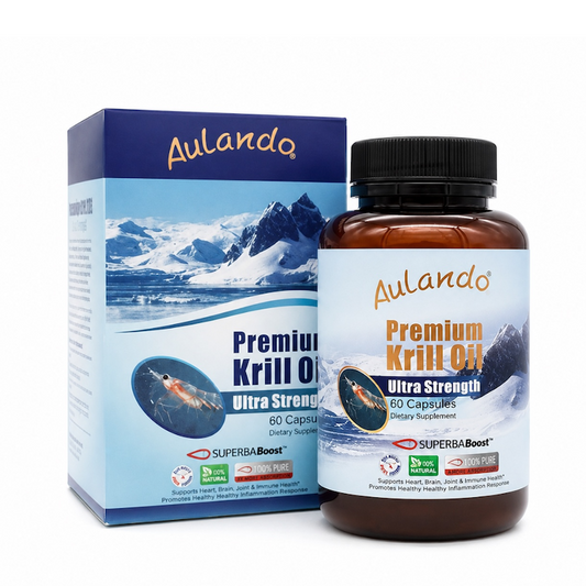 Aulando高濃度磷蝦油膠囊 90粒 產品圖