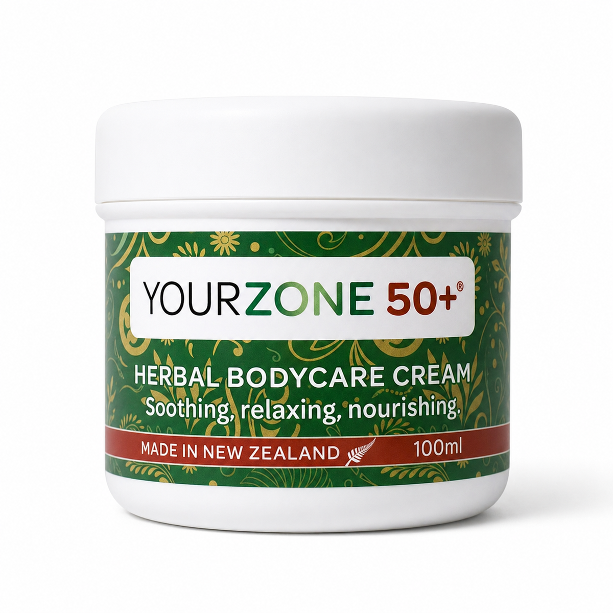 YOURZONE 植物萃取舒緩霜 100ml 規格 產品圖