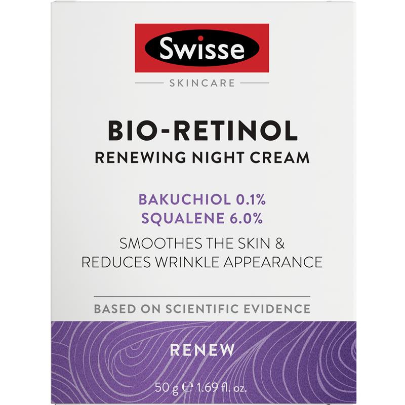 Swisse植物類視黃醇夜間修護霜 50g 產品圖