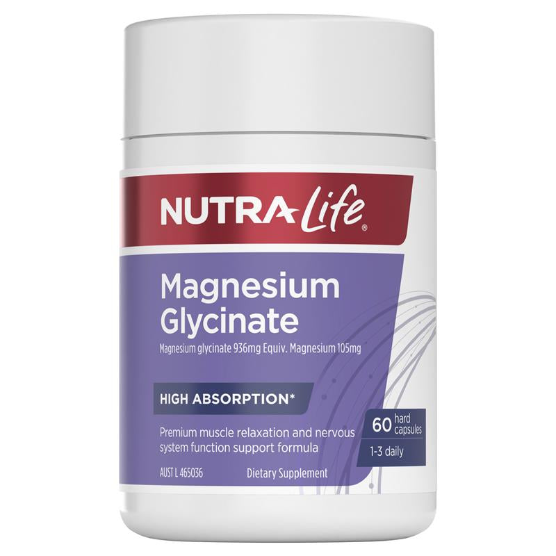 Nutralife甘胺酸鎂高吸收膠囊 60粒 產品圖