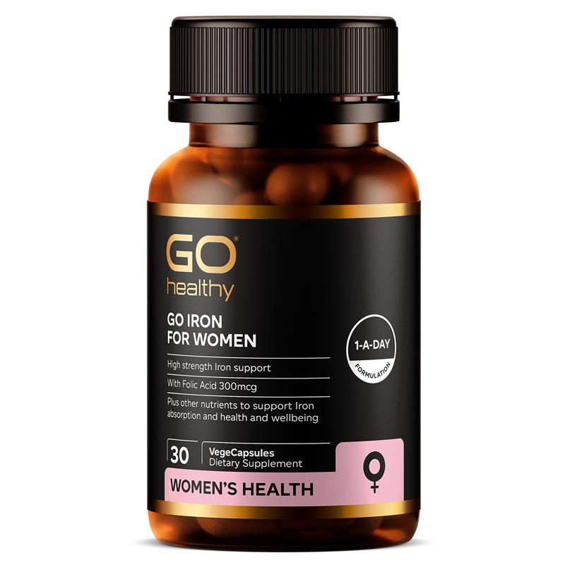 Go Healthy女性鐵質膠囊 30粒 產品圖