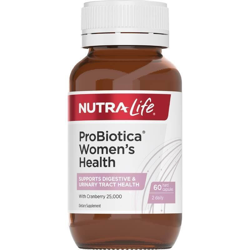 Nutralife 紐西蘭紐樂 女性專門益生菌 含蔓越莓 60粒 規格 產品圖