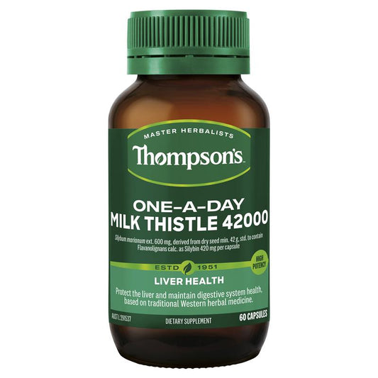 Thompson's 紐西蘭湯普森奶薊草膠囊 42000mg 60粒 產品圖