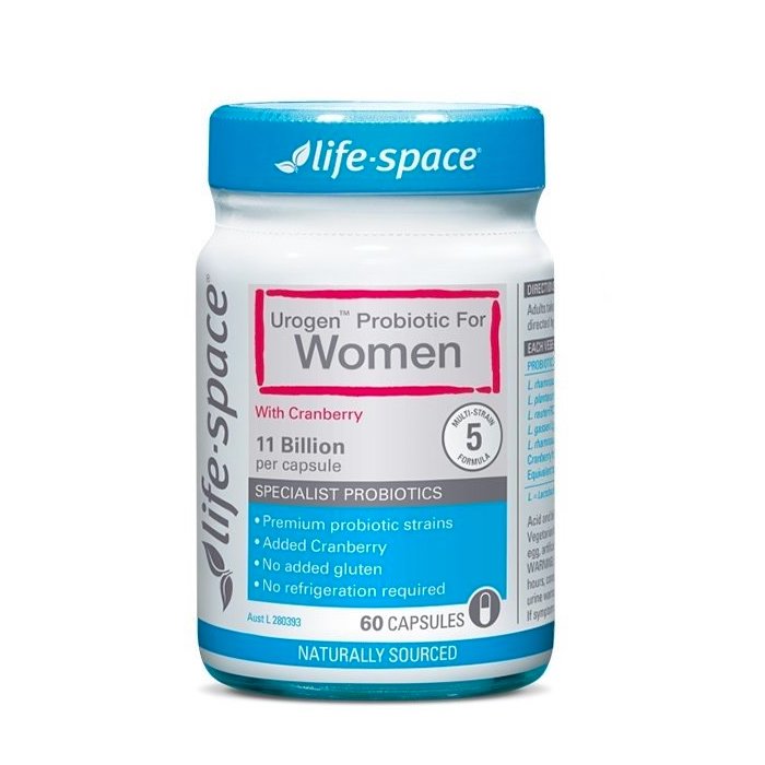 Life Space 女性蔓越莓益生菌膠囊 60粒 產品圖
