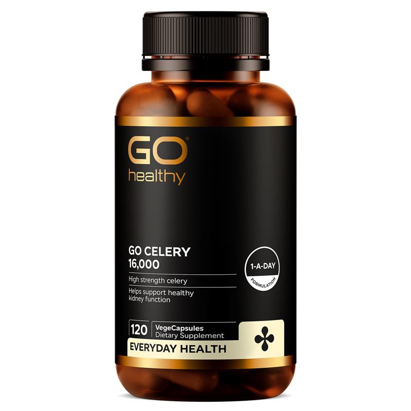 Go Healthy Celery 紐西蘭高之源，芹菜精華膠囊 16000mg 120粒