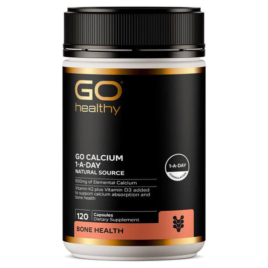 Go Healthy Calcium 紐西蘭高之源 天然海藻鈣膠囊 120粒