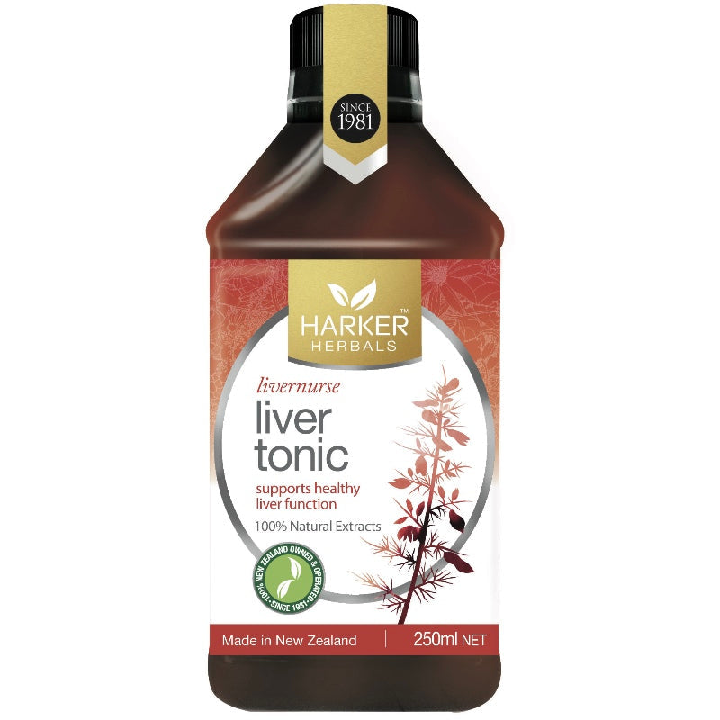 Harker Herbals Liver Tonic，紐西蘭 天然草本護肝液，250ml