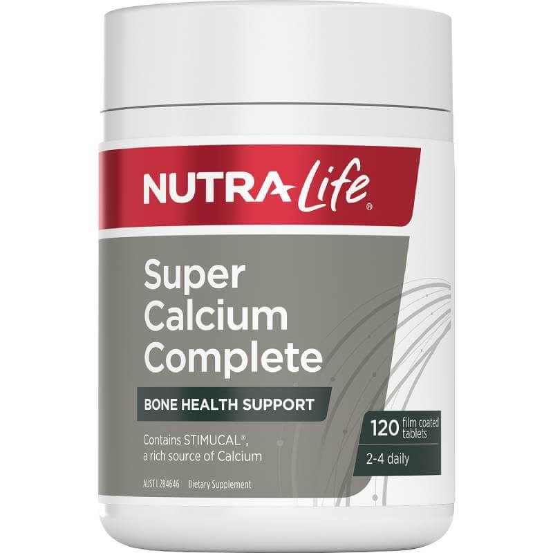 ShopJoyNZ - Nutralife Super Calcium Complete 紐西蘭紐樂 超級高鈣片 120粒