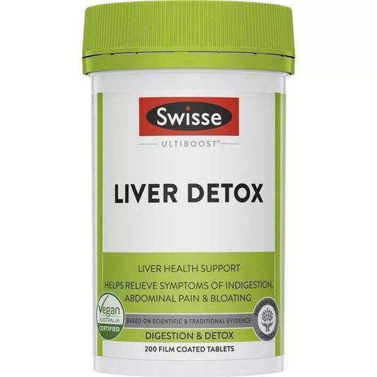 ShopJoyNZ - Swisse Liver Detox 澳洲，奶薊草護肝片護肝寶 200粒