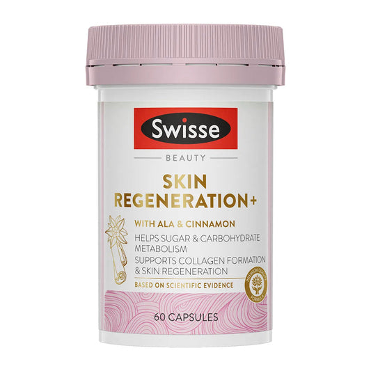 ShopJoyNZ - Swisse Skin Regeneration 澳洲 金裝抗糖煥膚片 60粒